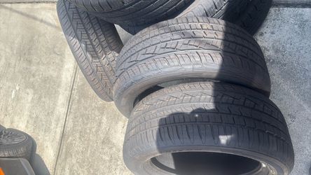 4 brand new general G max tires 235 50 17