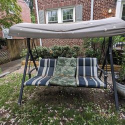 Canopy Porch Swing, Patio, Outdoor Swing, silla