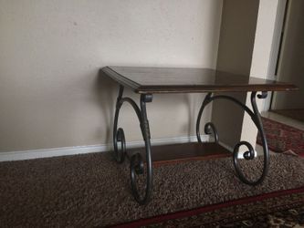 3 Wood tables