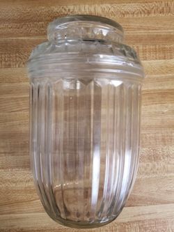 Vintage Anchor Hocking Glass Canister