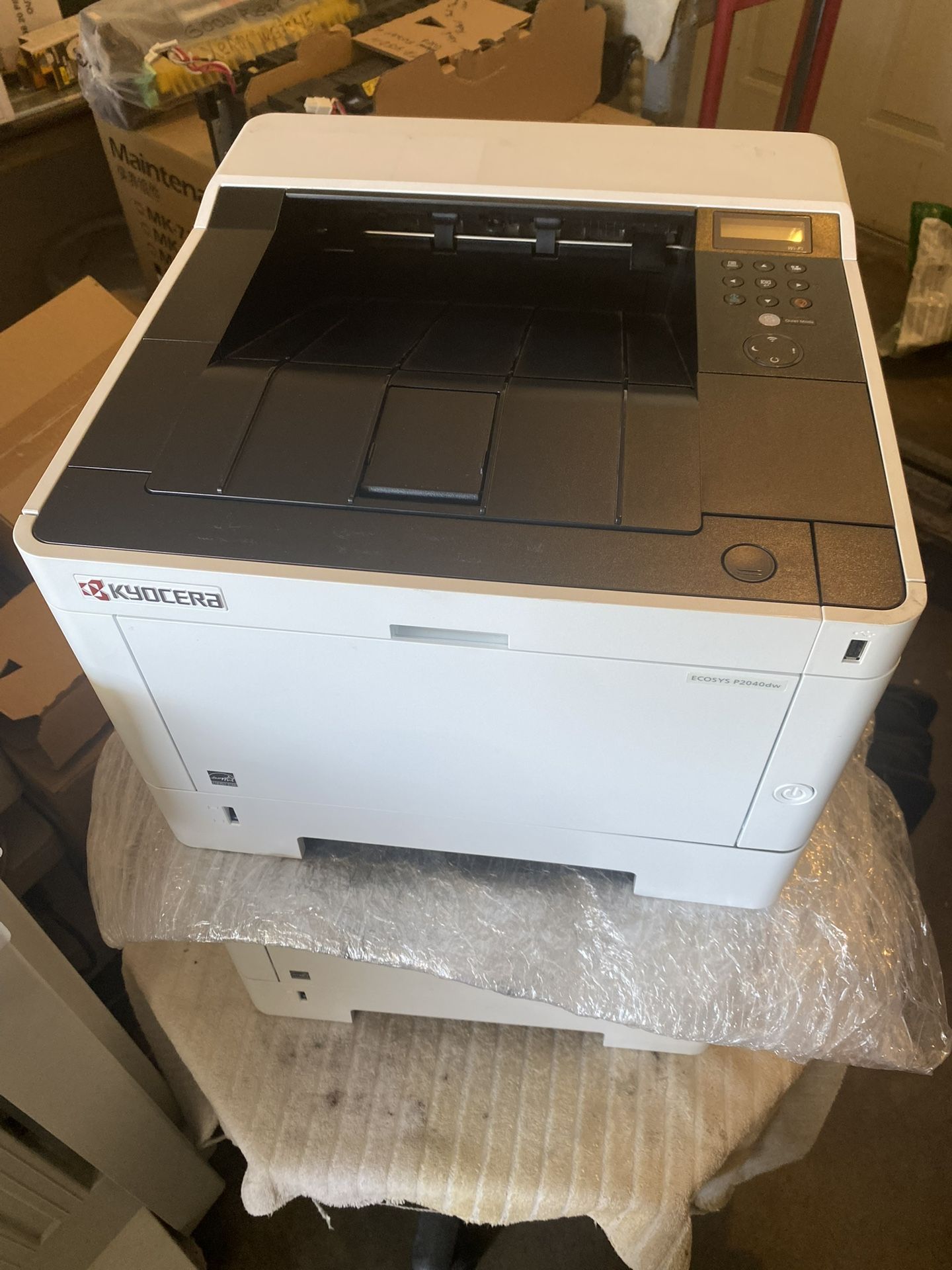 5 Printers - Kyocera Ecosys P2040DW Black & White, Wireless