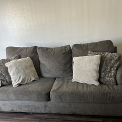 DARK GREY COUCH
