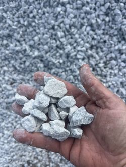 Landscaping Rock White 1/2 Inch
