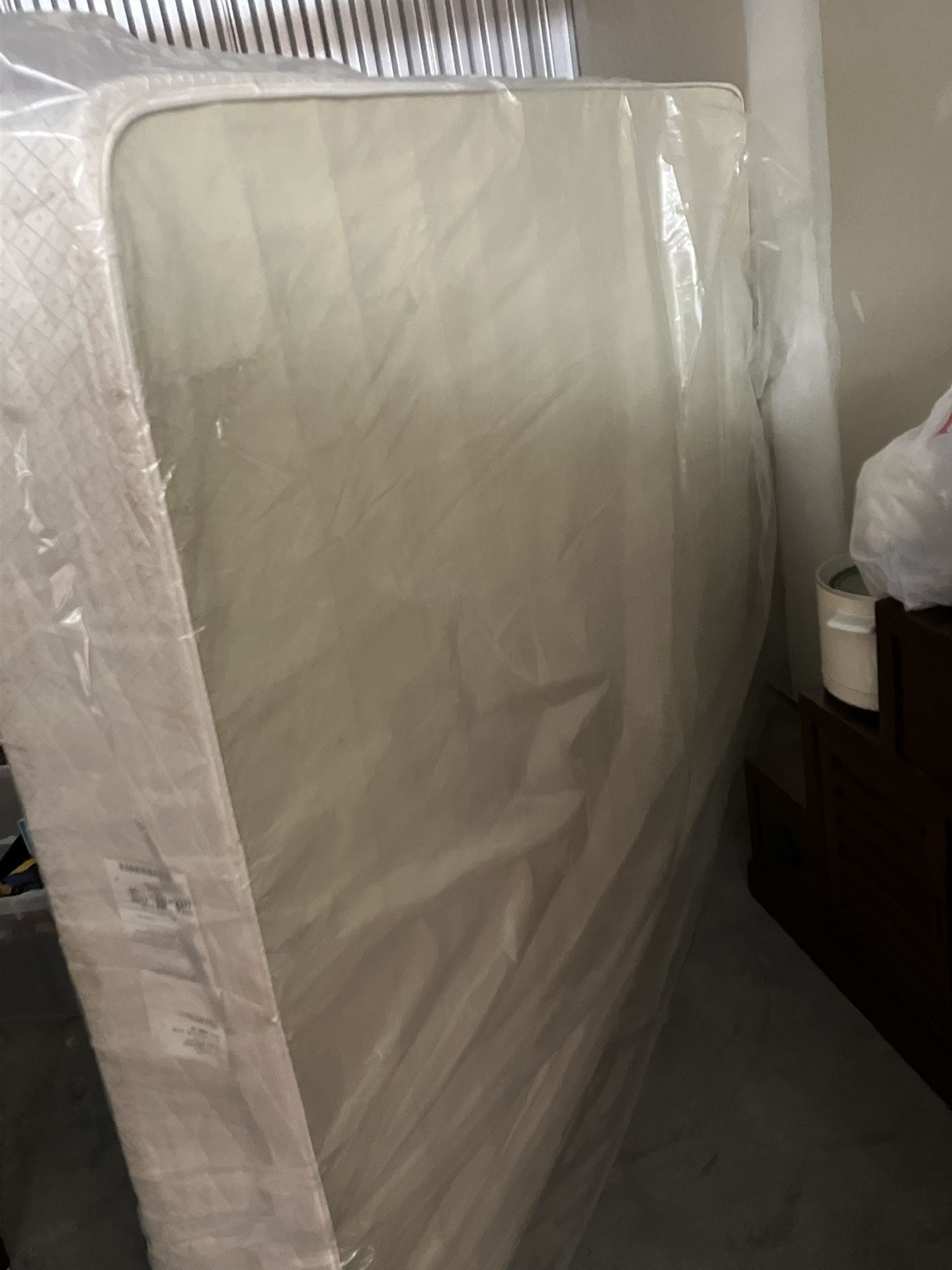 Full Size Mattress And Box Springs.
