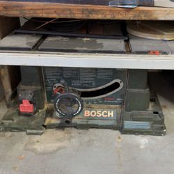 Bosch Table Saw Works Great 