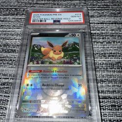 PSA 10 Eevee masterball