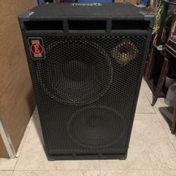 Eden 215 Bass Cab And Peavey Mini Max Head