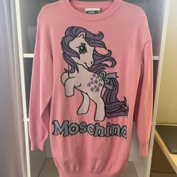 Rare Pink My Little Pony Sweater Dress