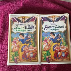 Walt Disney Masterpiece Snow White And The Seven Dwarfs English And Spanish Version $30 Obo