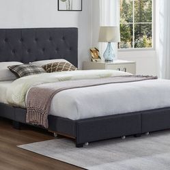 Bed With Optional Mattress Available 