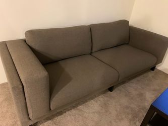 PICK UP TODAY – Large Brown Couch (99.5” L x 38” D x 28.5” H)