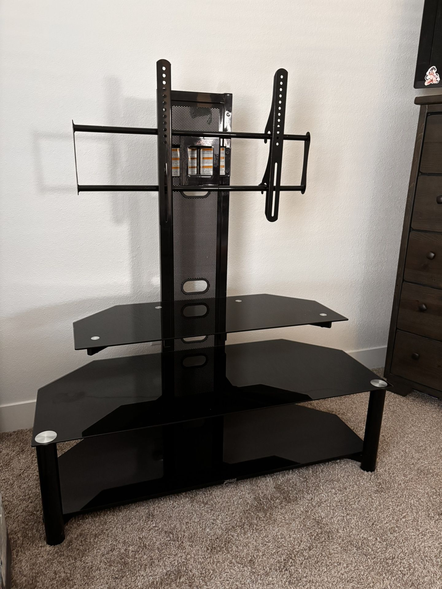 NICE AND VERY STURDY TV STAND