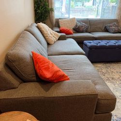 Macy’s Gray Couch Set 