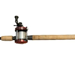 7 Ft  Fishing Pole With Abu Garcia Ambassaduer 6000 Baitcasting Reel