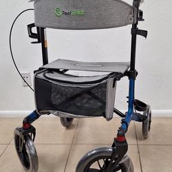 Real Relax All-Terrain Rollator with Seat