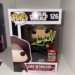 Funko Star Wars Signed
