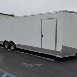 8.5x24ft Enclosed Vnose Trailer Brand New Car Truck ATV SXS RZR UTV Hauler Moving Storage Cargo Traveling