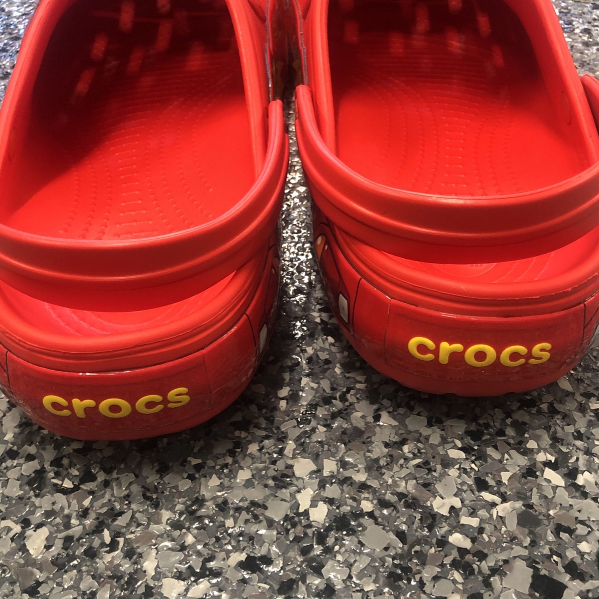 Lightning McQueen crocs size 12 for Sale in Lathrop, CA - OfferUp