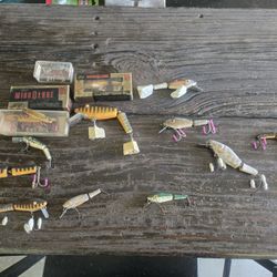 Antique Fishing Lures Over 20 Years Old