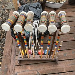 Croquet Set $30 OBO