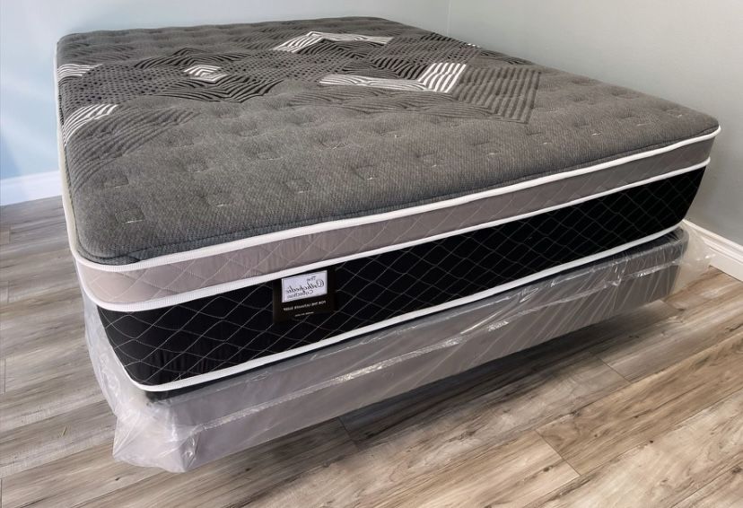 Full Oasis Thermal Comfort Europillow Top 12inch Matres!!