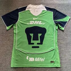 Pumas Green Soccer Jersey 4XL.