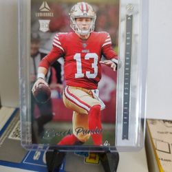 49ers Brock Purdy Rookie Card