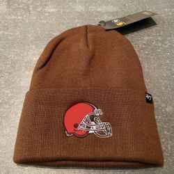 PRICE IS FIRM Cleveland Browns beanie Carhartt x 47’ collaboration