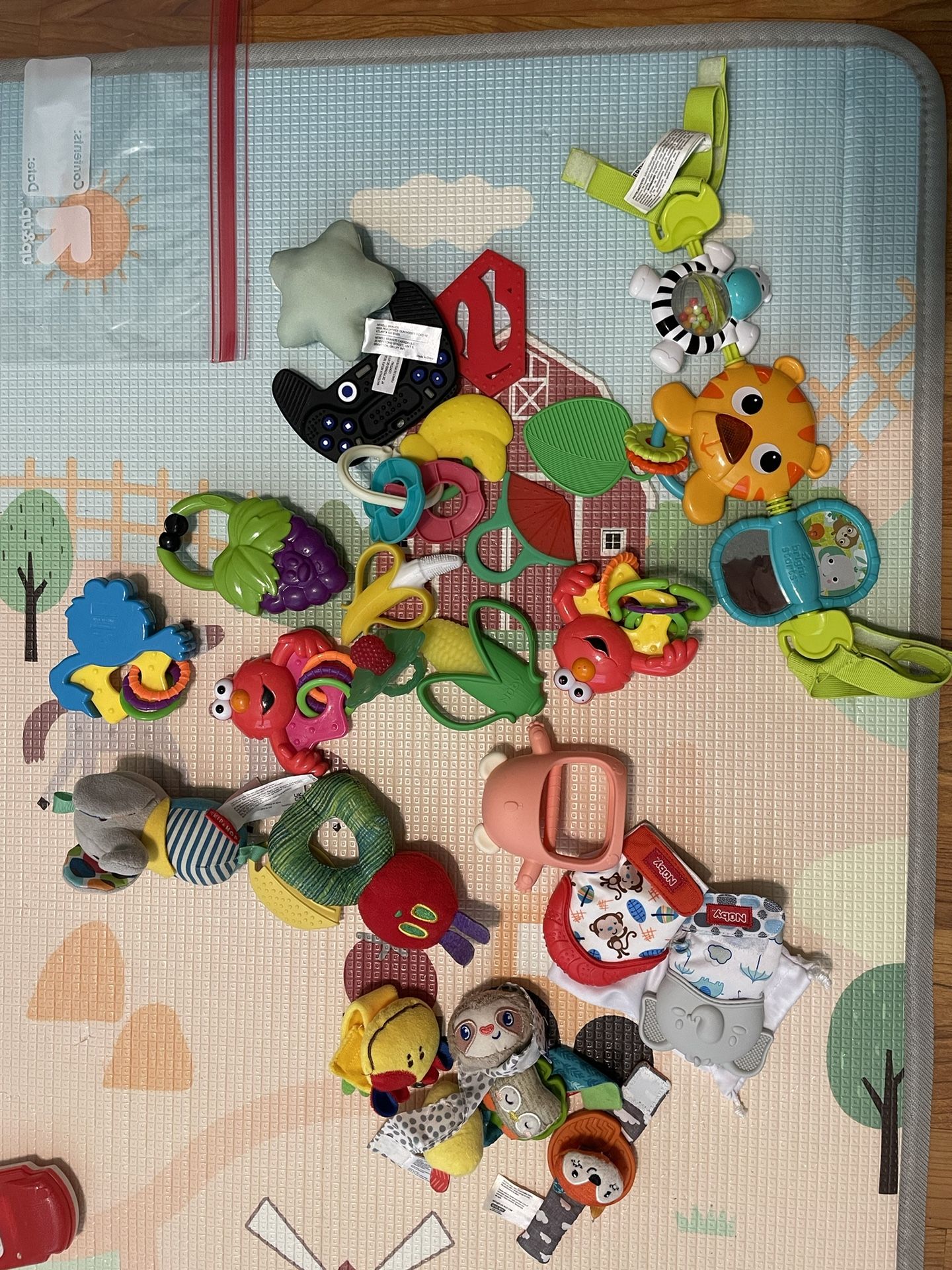Baby Teething Toys & Car Seat Toy