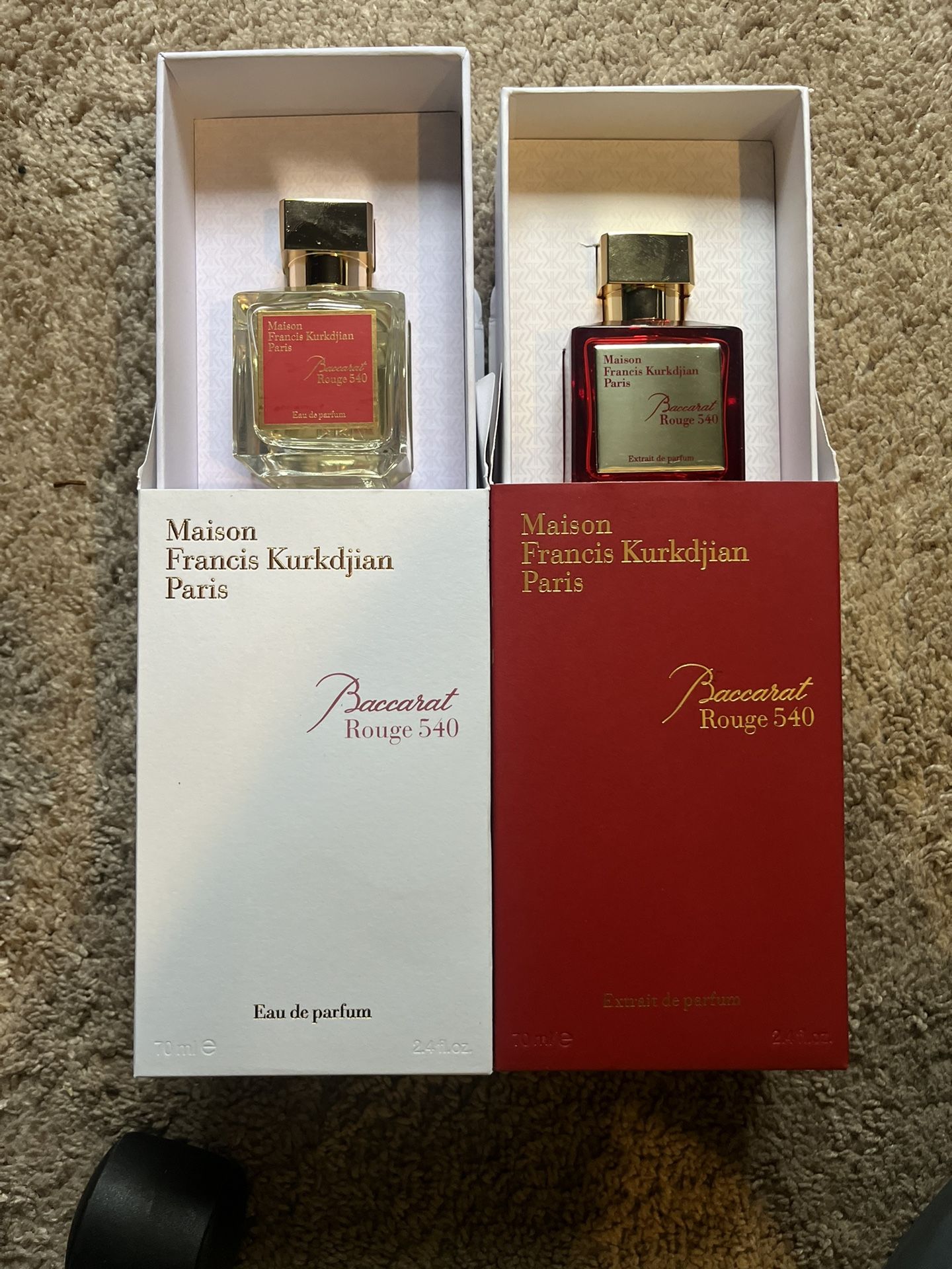 Baccarat White /Red