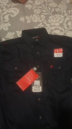 Men’s Ariat FR Button up size M