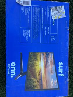 ONN.  22in Monitor, HDMI 