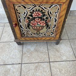 Vintage style painted cabinet 