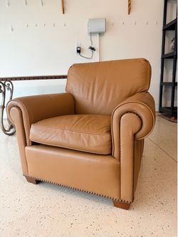Leather Craft Leather Club Chair