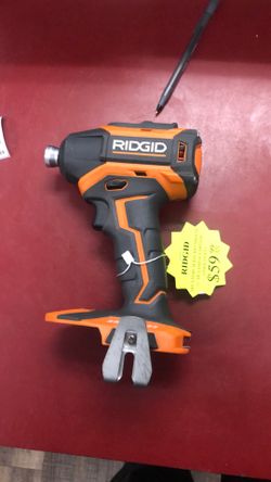 1003 Ridgid R86038 18v Lithium Ion 1/4” Hex Impact Driver (Tool Only) 576780