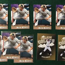 Nick Kurtz Rookie Card Bundle Wake Forest