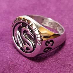 Steve Caballero Dragon Ring 1993 Polished steel 