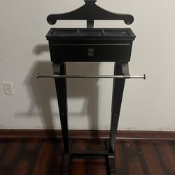 Wooden Stand with Drawer & Metal Bar – 22” x 3’6”