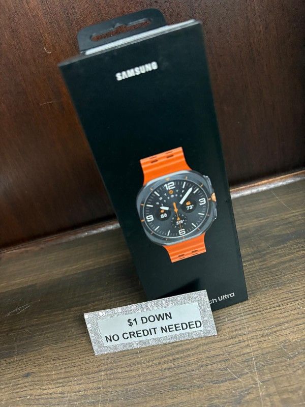 Samsung Galaxy Watch Ultra 47mm LTE New - Pay $1 today and pay the rest later -