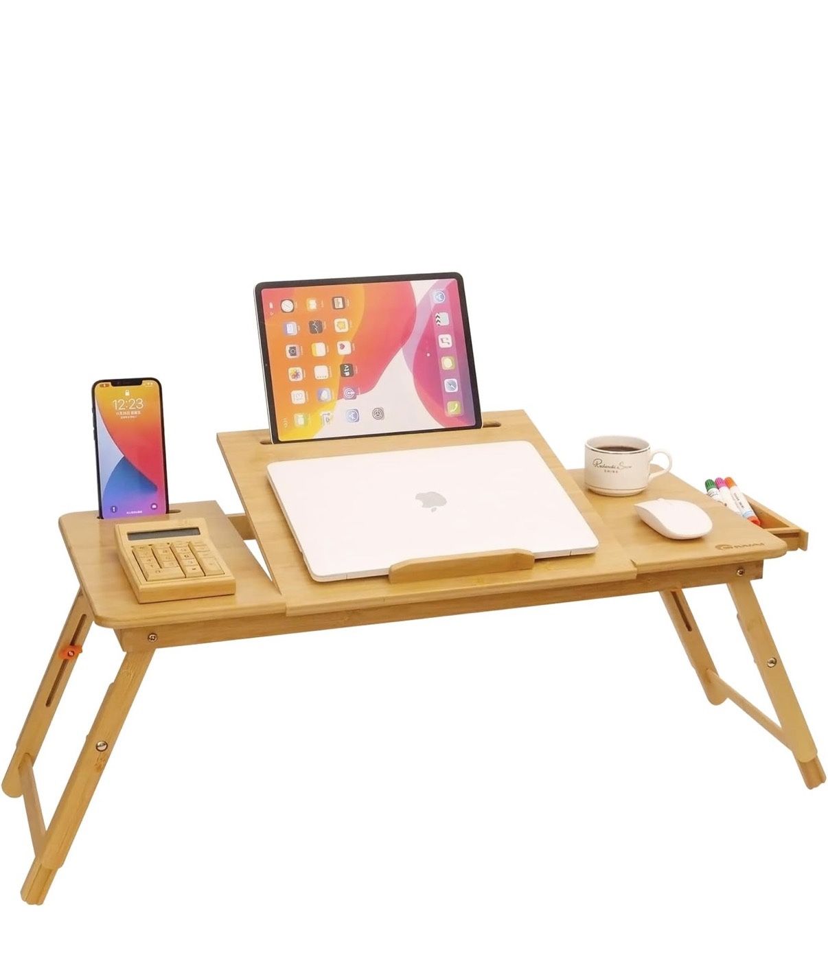Bamboo Laptop Table 