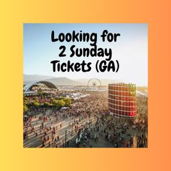Looking To 2 Weekend 2 Sunday Tickets