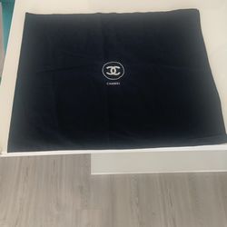 Chanel Dust Bag  Black 21x18 Inches 