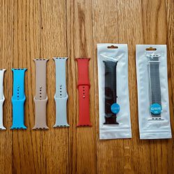 Apple Watch Bands Lot - 7 x Bands