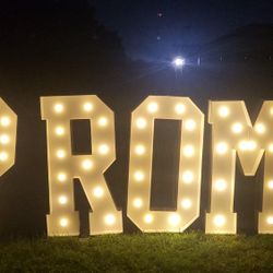 Lighted Letters