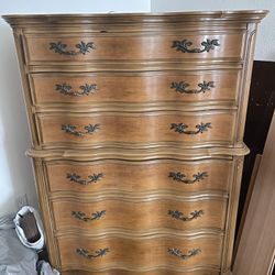 Vintage Wood Dresser