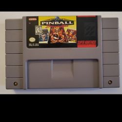 Super Pinball Behind The Mask For Super Nintendo 