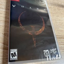 Quake Nintendo Switch - Brand New Sealed   Nephew Is Too Young For This Apparently