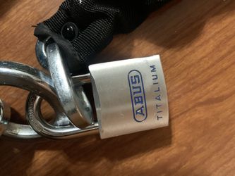 Abus titanium bike lock