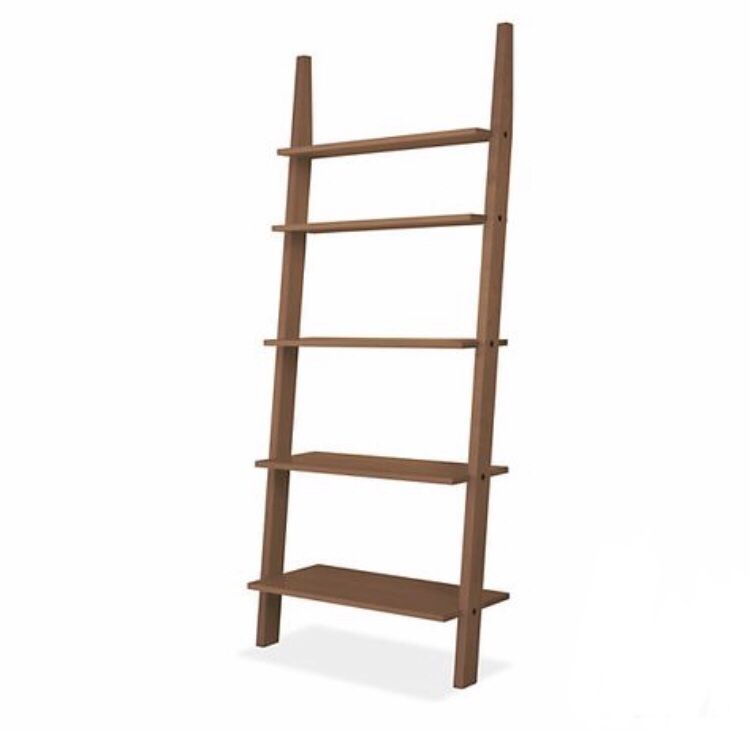 Room and Board Pisa Leaning Shelf - Walnut