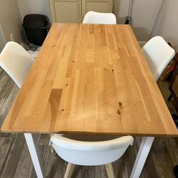 Ikea Dining Table (Chairs Not Included)